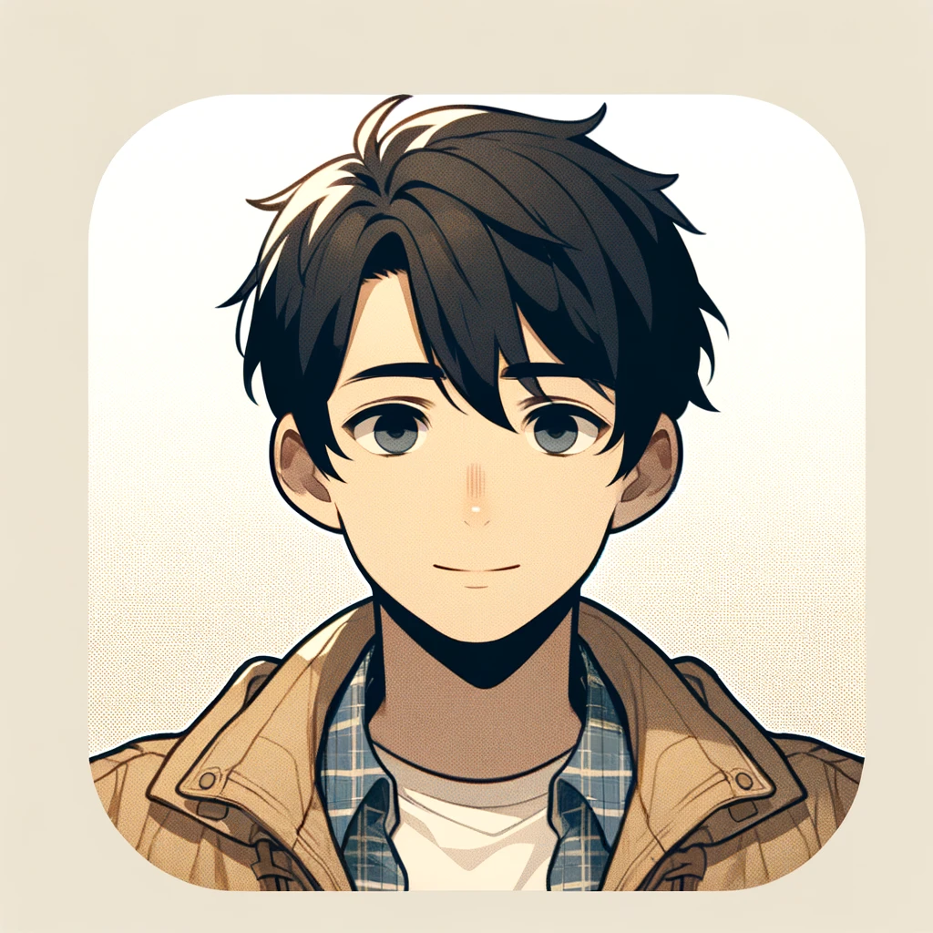 https://mikaryu.com/wp-content/uploads/2024/06/DALL·E-2024-06-03-01.56.25-Create-a-manga-style-icon-image-featuring-a-male-character.-The-character-should-have-short-dark-hair-a-friendly-expression-and-be-wearing-casual-c.webp